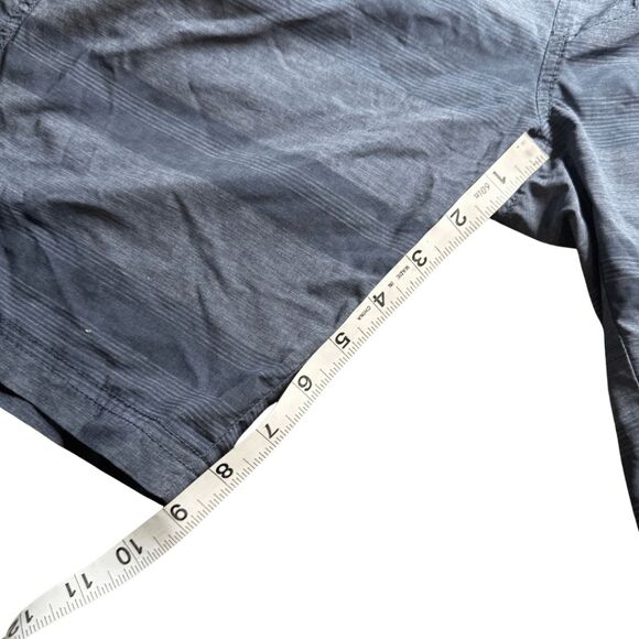 Travis Mathew‎ Men's Stripe Elastic Waistband Stretch Athletic Shorts Gray Small - Picture 5 of 7